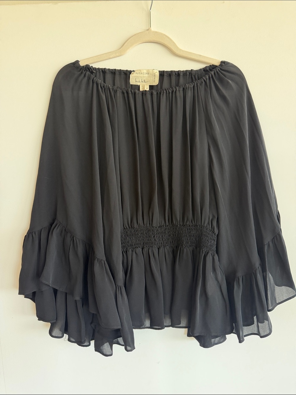 Nicole Miller Artelier Silk Blouse (S) - 006082